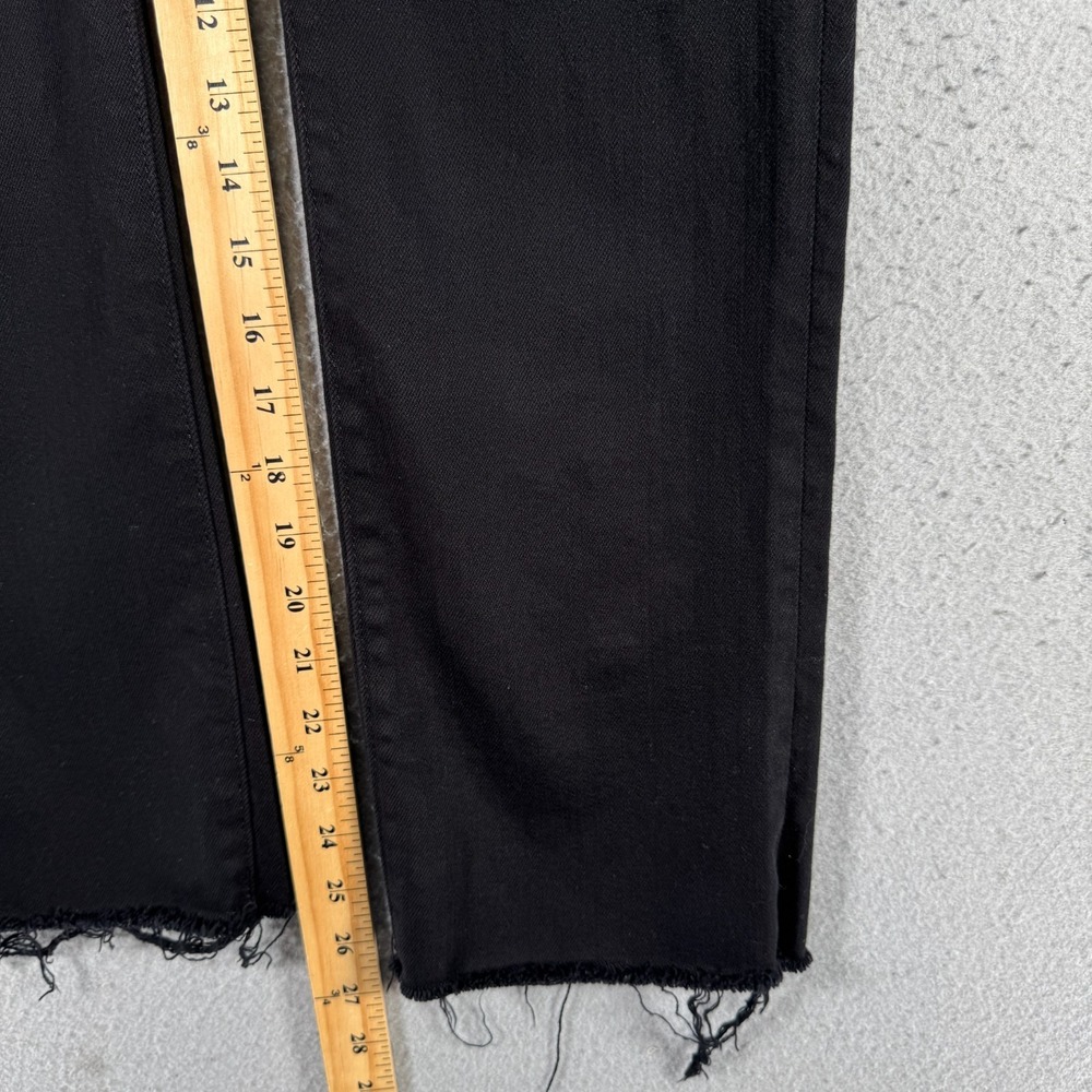 Adriano‎ Goldschmied The Rhett Jean Womens 24R High Waist Straight Black Comfort - Picture 12 of 15